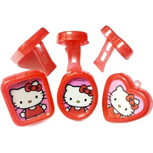 6 pcs Mini Photo Frames E157 42mm red color pinata Bag Filler Loot Gag birthday party favor souvenirs gadget giveaways gift