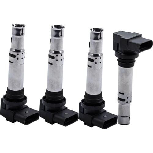 4 x Ignition Coil for VW Golf 1.4 TSI for VW Polo Jetta 1.6 FSI Tiguan for Beetle Skoda 036905715
