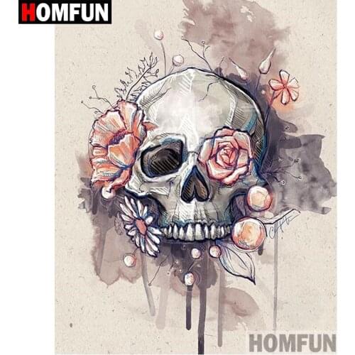 HOMFUN 5D DIY Diamond Painting Full Square/Round Drill "Shantou flower" 3D Embroidery Cross Stitch gift Home Decor a00716