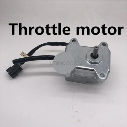 FOR Sumitomo SH120A1A2 SH200A1A2 Throttle Motor Throttle Motor Automatic Refuel Motor 9-wire 12-wire excavator accessories