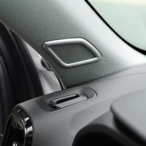 For Volvo XC40 XC 40 2019 2020 Car modeling Inner Front Door A Pillar Speakers Cover Trim