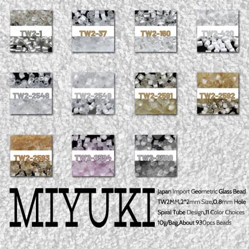 BLUESTAR 2021 Japan Miyuki Bead for DIY Bracelet Making Glass Geometric Cut Seed Beads 4*9mm Beadwork Jewelry Making Accessories