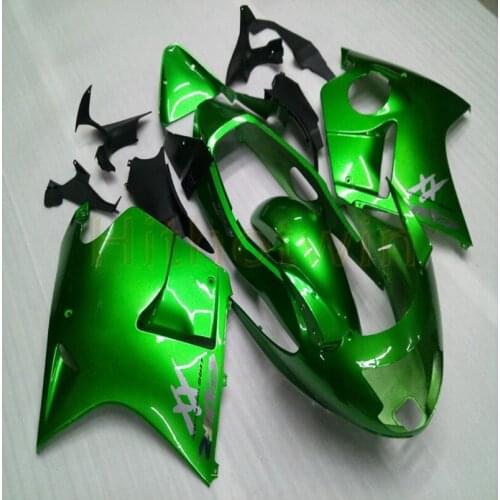 Custom for CBR1100XX 1997 1998 1999 2000 2001 2002 2003 CBR 1100XX ABS motorcycle Fairing+Botls+Injection mold green