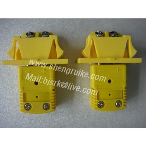 K Male and Female Pannel thermocouple Connector