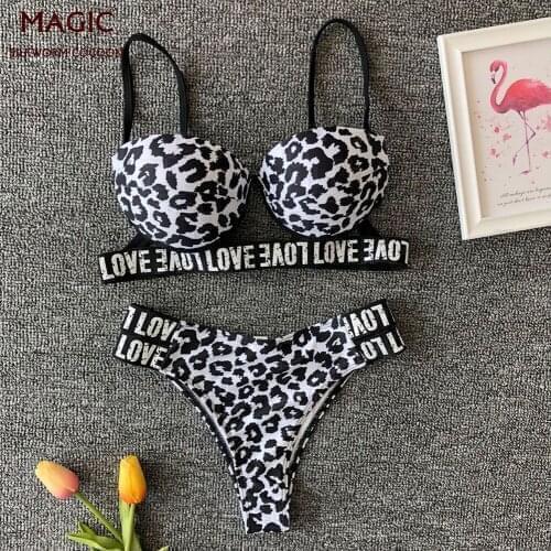 MAGIC SILKWORM COCOON Leopard Swimwear