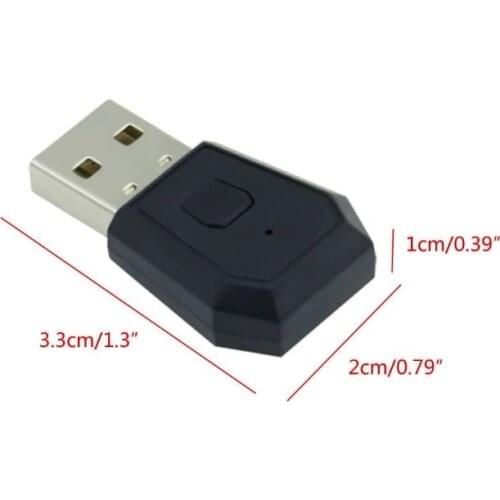 2021 New USB Adapter Bluetooth 4.0 Transmitter For PS4 Headsets Receiver Headphone Dongle