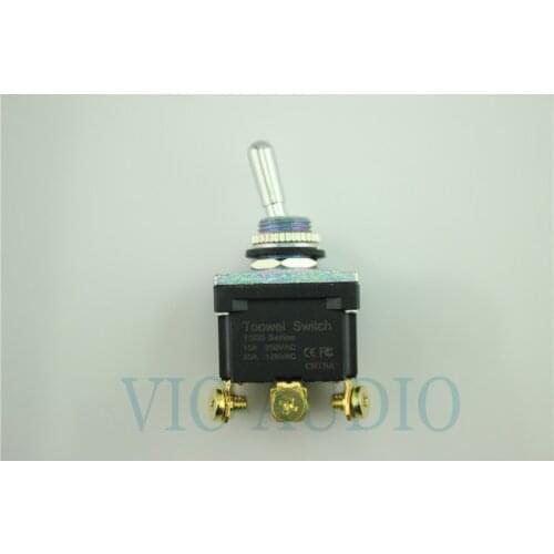 Toowei Switch Waterproofing Oil Proof Dust-proof Toggle Switch T500 Series 6Pins ON-OFF 15A 250VAC/ 20A 125VAC Free shipping