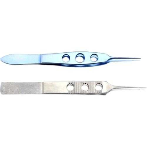 Tweezers without damage Eyes Double eyelid microscopy tools High-quality titanium alloy