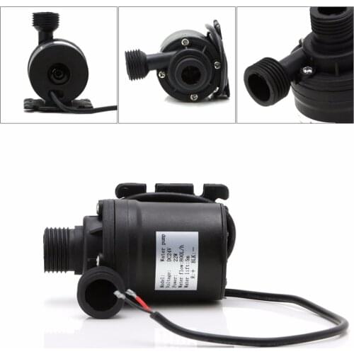 800L/H 5M Water Submersibles Pumps DC 12V/24V Solar Brushless Motor Water Circulation Pump