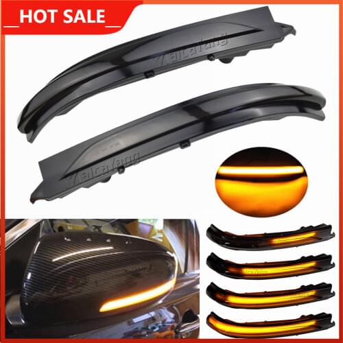 For Kia K5 Optima MK4 JF 2016 - 2021 Dynamic LED Turn Signal Light Car Side Wing Mirror Sequential Indicator Blinker Lamp