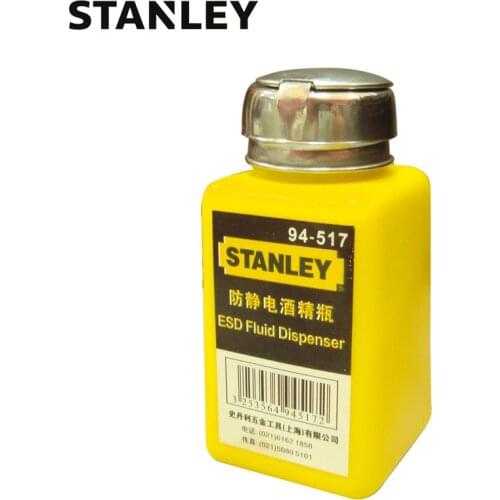 Stanley Professional ESD Dispenser Bottle 200ml 7oz ESD Safe Bottles Antistatic Solvent Dispensers For Cellphone PCB Cleaning