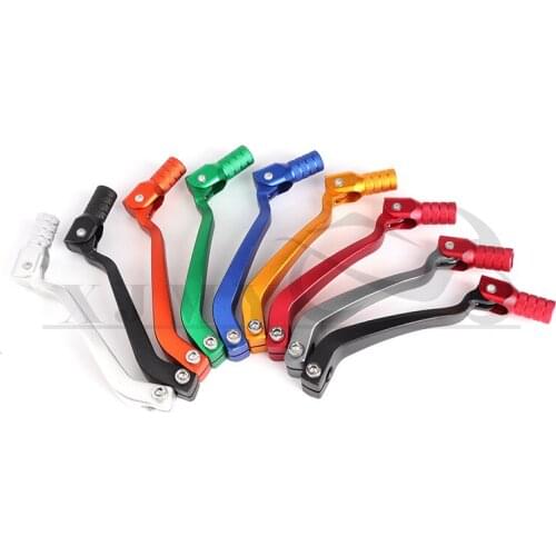 CNC motorcycle folding aluminum gear lever gear lever suitable for motorcycle ATV off-road bike Pit bicycle gear lever Kayo
