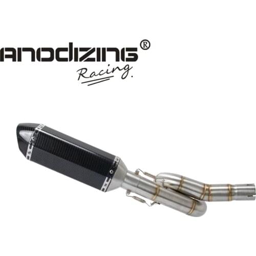 Motorcycle Exhaust System Slip On Link Connecting Middle Pipe For For Benelli 300 BJ300 BN302 TNT300 2014 2015 2016 2017 2018