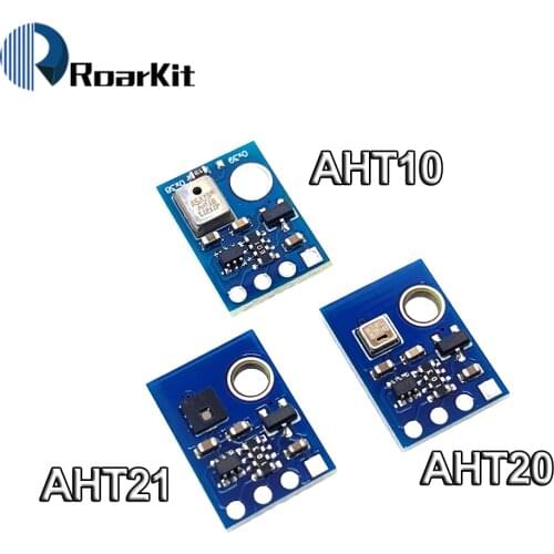 AHT10 AHT20 AHT21 High Precision Digital Temperature and Humidity Sensor Measurement Module I2C Communication Replace SHT20