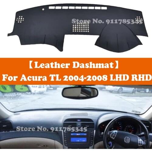 Suede Leather Dashmat Accessories Car-Styling Dashboard Covers Pad Sunshade For Acura TL UA6 UA7 G3 2004 2005 2006 2007 2008