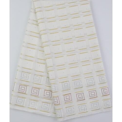 100% Cotton Dubai Fabric White African Swiss Voile Lace In Switzerland 2019 High Quality Swiss Cotton Dry Lace For Men S8001