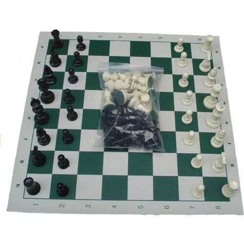 4 Queen 34Pcs Chess Pieces With Chess Board Chess Set Games 97mm Medieval Chesses Set With 51cm Chessboard Travel Game Standard