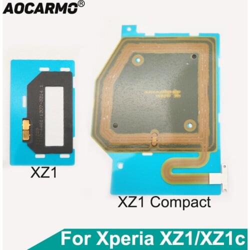 Aocarmo NFC Sensor Antenna Induction Coil NFC Module Flex Cable For SONY Xperia XZ1 G8341 G8342 XZ1c XZ1 Compact Mini G8441/42