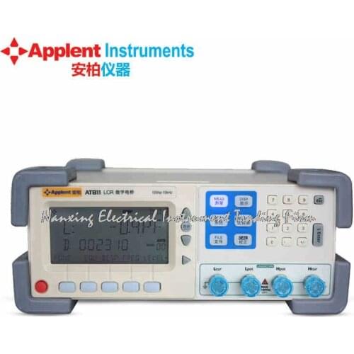 Fast arrival AT811 Precision Digital LCR Meter Accuracy 0.2% 100Hz 120Hz 1kHz 10kHz Digital LCR METER