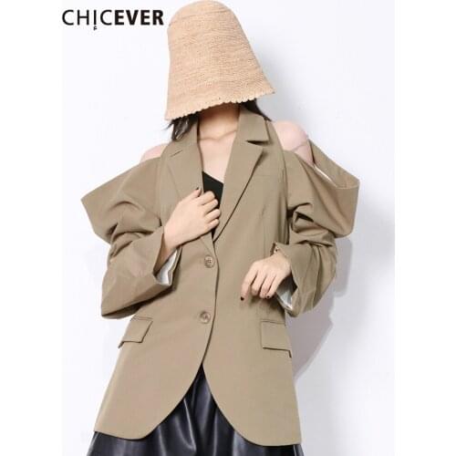Женские пиджаки и костюмы CHICEVER China At AliExpress