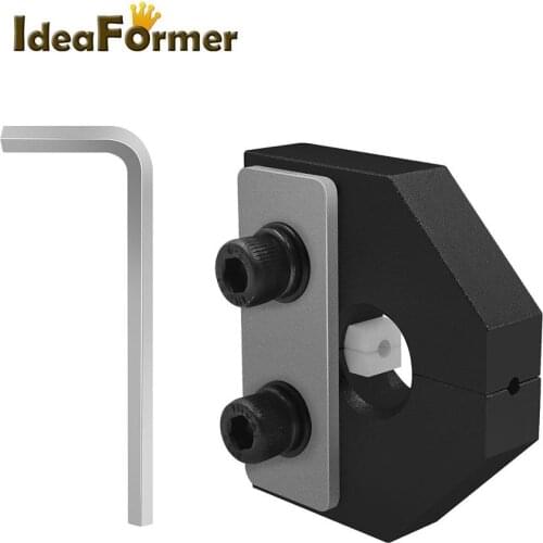 3D Printer Parts Filament Welder Connector For Ender 3 PRO SKR Aluminum Block 1.75mm PLA ABS Filament Sensor With Allen Key