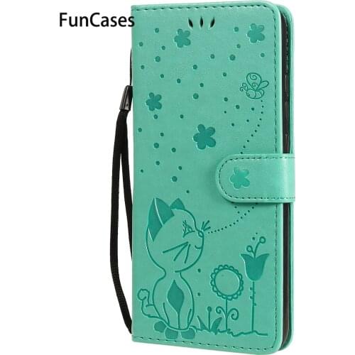 Red PU Leather Book Wallet Phone Shell For coque Redmi Note 7 Movil Squishy Case Estuche Xiaomi cover Note 7S Pro Marble Cases