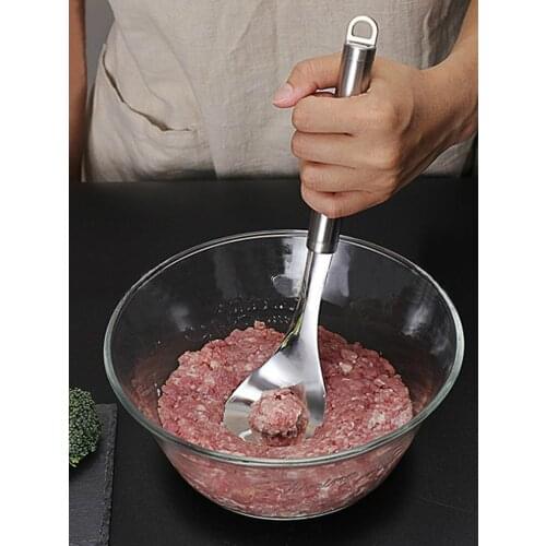 Meatball Maker Spoon Stainless Steel Non-Stick Creative Meatball Maker Cooking Tools Kitchen Gadgets And Accessories