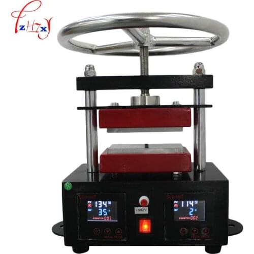 High pressure upper plate hot stamping machine 6*12CM hand spin rosin press machine heat stamping machine 110/220V 1000W