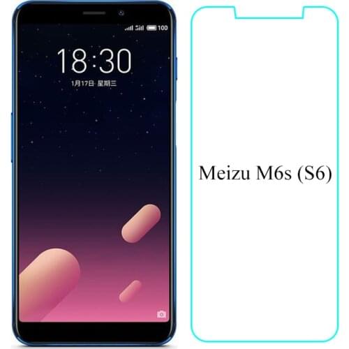 Meizu M6s Glass Meizu M6s Tempered Screen Protector Ultra Clear Thin 5.7" Not Full Cover Meizu M6s Mblu S6 Glass ]