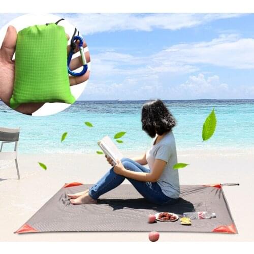 Mini-folding Bag Blanket Camping Picnic wet mat Multi-functional Outdoor Beach Mat Crawling Pad Outdoor Waterproof Blanket