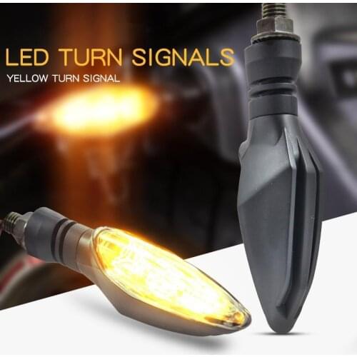 Motorcycle Universal 12V LED Turn Signal Lights for Honda CB650 CB500 NC750 CB400SF CB1300 Vt750 Signal Tail Light Accessories