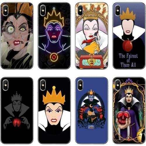 Evil queen Soft Silicone Phone Case For iPhone 8 7 6 6S Plus 11 Pro XS Max XR X 5 5S SE 4S 4 iPod Touch 5 6