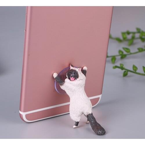 Desk Stand Phone Holder Universal Cute Cat Mobile Phone Holder Tripod Stand Tablets Smartphone Holder Mobile Phone Accessories