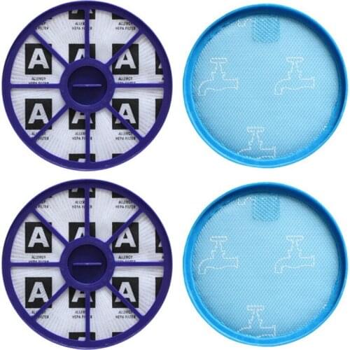 Front & Back HEPA Filter Kit for Dyson DC19 DC20 DC21 DC29 Pre & Post Upper & Lower Motor Vacuum Cleaner Part