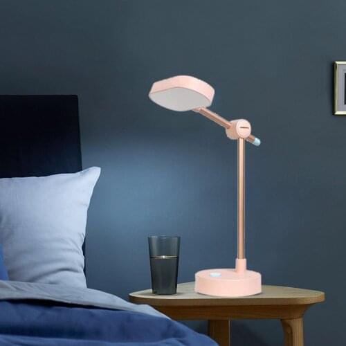 Rechargeable LED Dormitory Study Reading Lamp Press Folding Book Lamp Student Eye Protection Desk Lamp