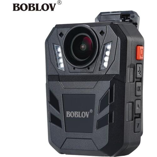 BOBLOV WA7-D Ambarella A7 32MP HD 1296P Wearable Body Camera Security Video Recorder 4000mAh Battery With Remote Control