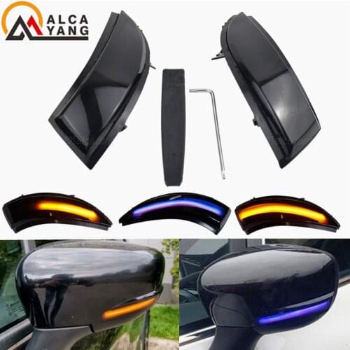 For Renault Captur Kaptur Clio IV MK4 13-18 Dynamic Turn Signal Light LED Side Rearview Mirror Sequential Indicator Blinker Lamp