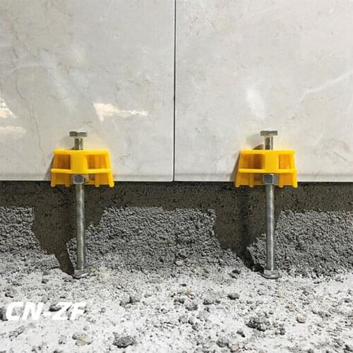 Manual tile Locator Wall Tiles regulator Height Adjustment Positioner Leveler Ceramic Fine Thread Rising Construction Tool