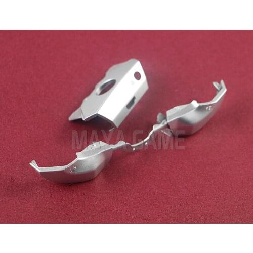 Silver Color Module LB RB button & middle conection parts For Xbox One Elite Controller Bumpers Buttons