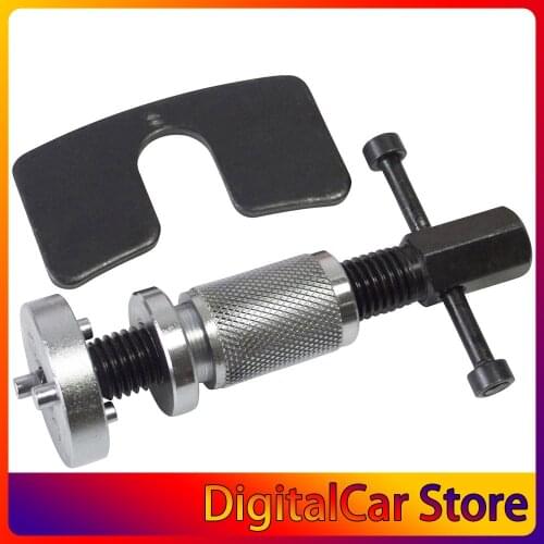 Universal Car Wheel Cylinder Disc Brake Caliper Piston Rewind Hand Tool 3/8 Dual Pin Repair Tool With Backing Plate