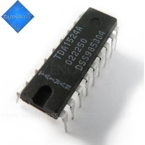 5pcs/lot TDA1524A TDA1524 DIP-18 Stereo-tone/volume control circuit In Stock