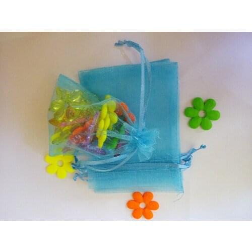 5000pcs Organza Bag 9x12cm Drawstring Pouch Wedding/birthday/christmas Gift Bags For Jewelry Packaging Display Bags Storage Bag