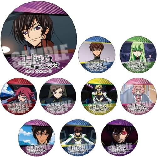 1pc 58mm Code Geass Lelouch Lamperouge knight of seven brooch acrylic Badges