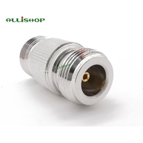 ALLiAHOP 2 pcs N female to female socket to socket adapter connector Wi-Fi Adapter Coupler for Antennas Broadcast Radios LMR