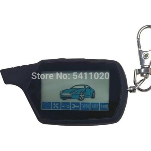 Cheap 10 PCS/Lot A91 keychain 2-way LCD Remote Control Key For 10PCS Russian Vehicle Security Two Way Car Alarm StarLine A91
