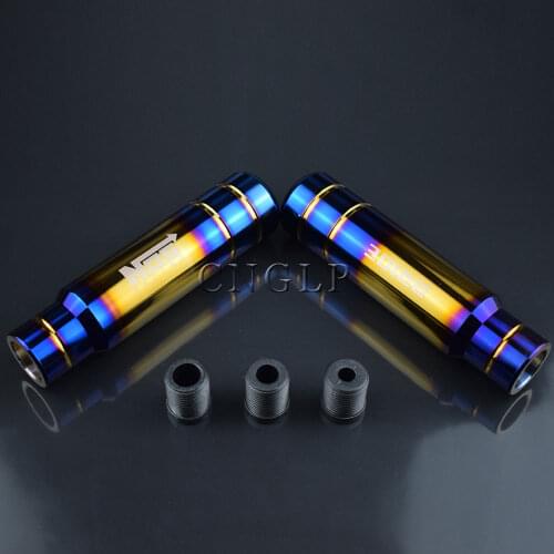 Bride/NOS Car Gear Shift Knob Burnt Blue Aluminum Shifter Lever Head 13CM Universal