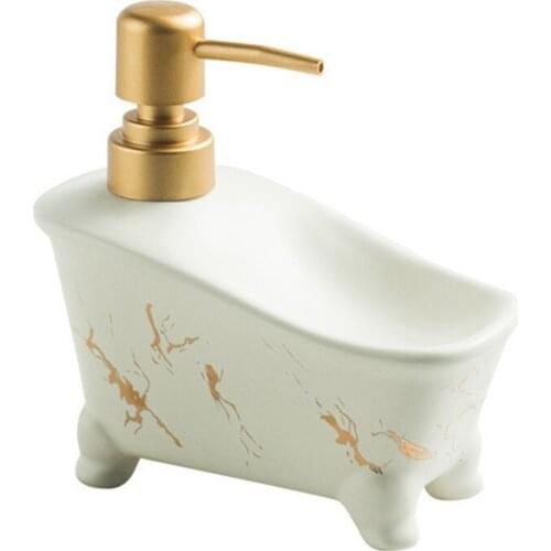 Northern Europe Bathroom Soap Dispenser Multifunction Lotion Bottle Toiletries Wash Set Home Ceramics