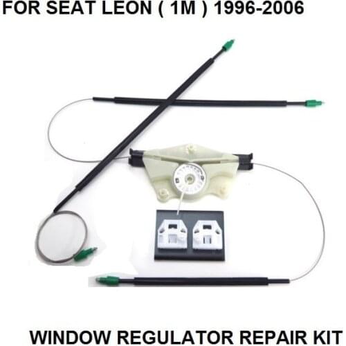 ELECTRIC WINDOW REGULATOR FOR SEAT LEON ( 1M ) WINDOW REGULATOR REPAIR KIT FRONT LEFT SIDE 1996-2006 6Y1837461