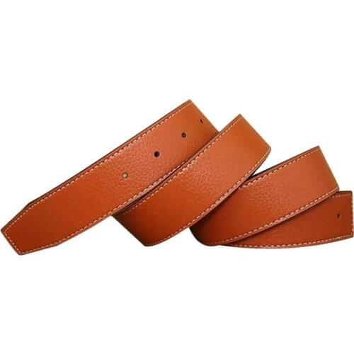 Belts Men Leather Belt Men Vintage Cool Faux Leather Buckle Free Belt for Decoration Apparel Accessories 2021
