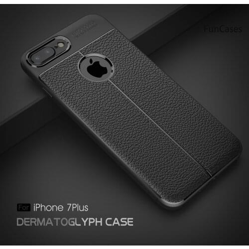 Luxurious Soft TPU Cover For carcaso iPhone 6 Geometric sFor Apple iPhone cover 6S 7 Plus 6 8 Portable Phone Etui Cases Telefoon